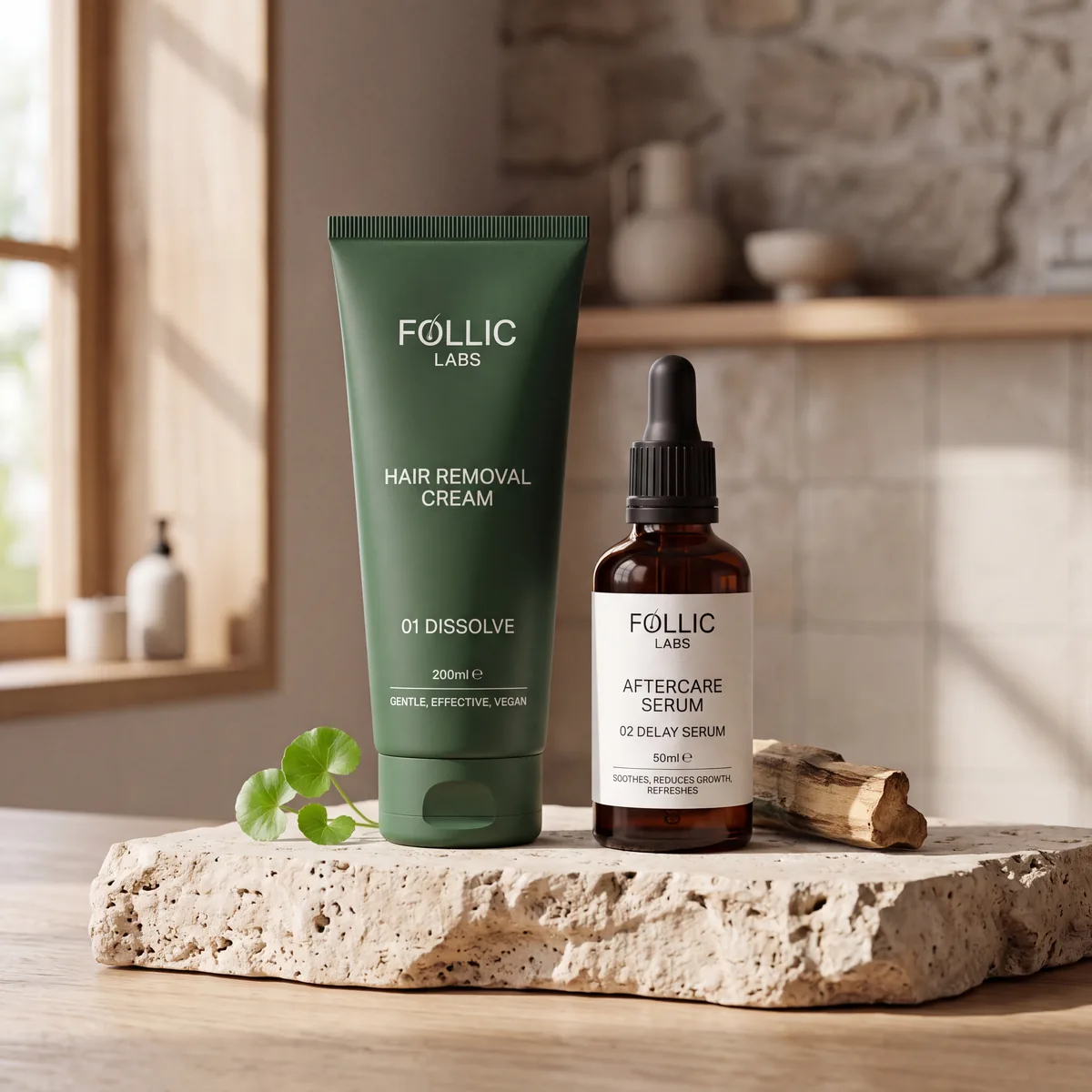 Follic Labs Dual-Action Body Grooming Protocol