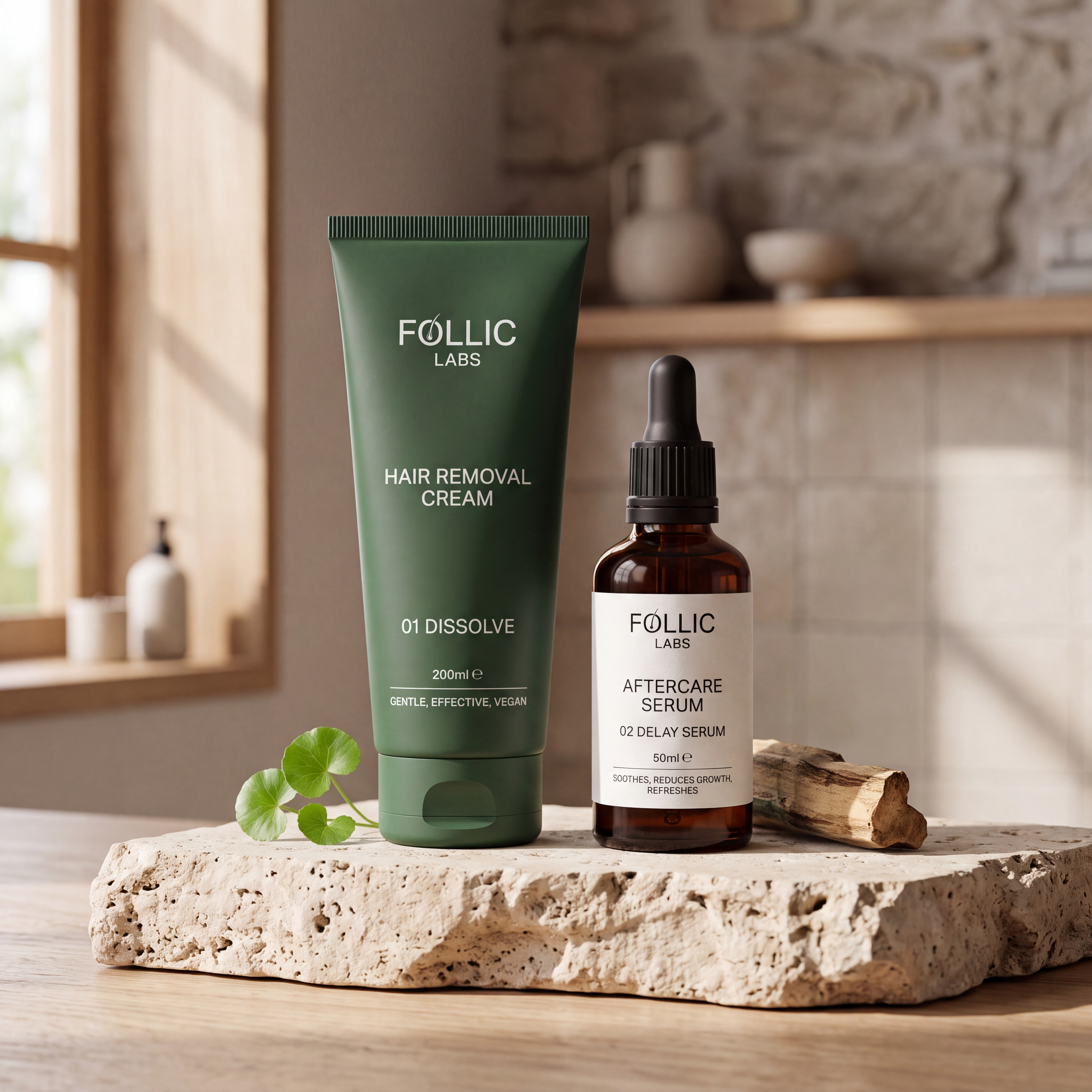 Follic Labs Dual-Action Body Grooming Protocol